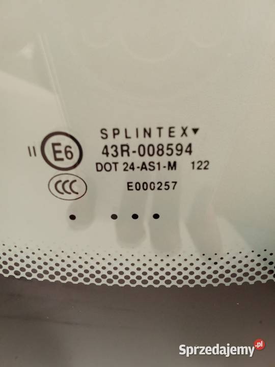 Szyba Przednia BMW Seria 6 E63 CoupeCabrio 04 wielkopolskie sprzedam