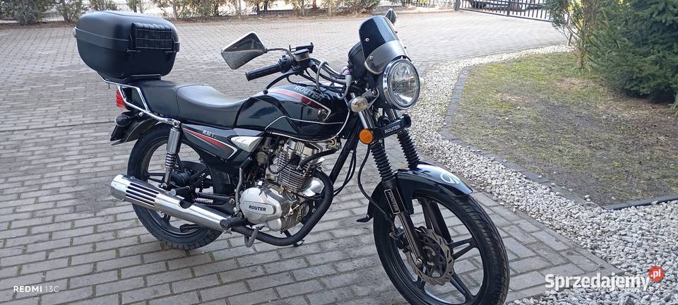 Zadbany Motor motocykl Router RM 125 na Wałdowo Szlacheckie