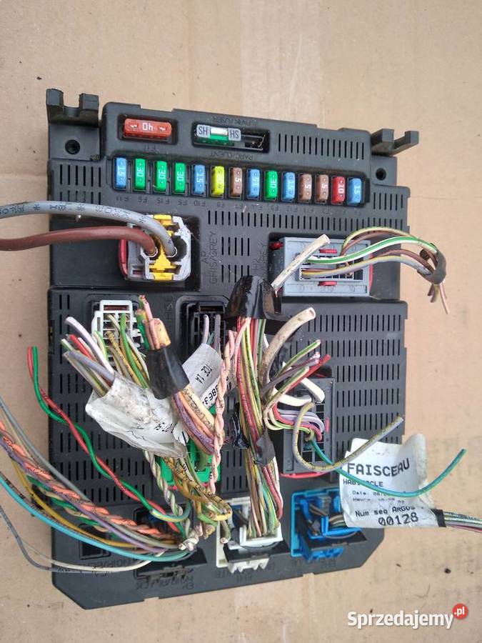 Citroen c4 moduł BSI 9659285580 Bobrówko