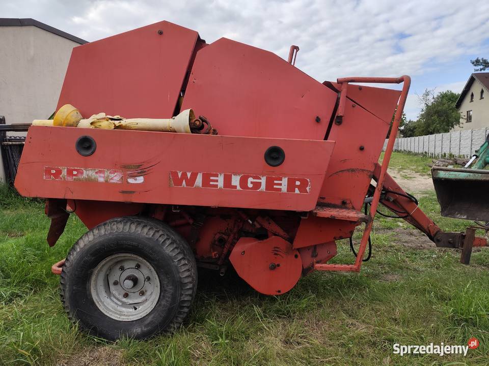 Prasa welger rp12s nieuszkodzony Wyrazów