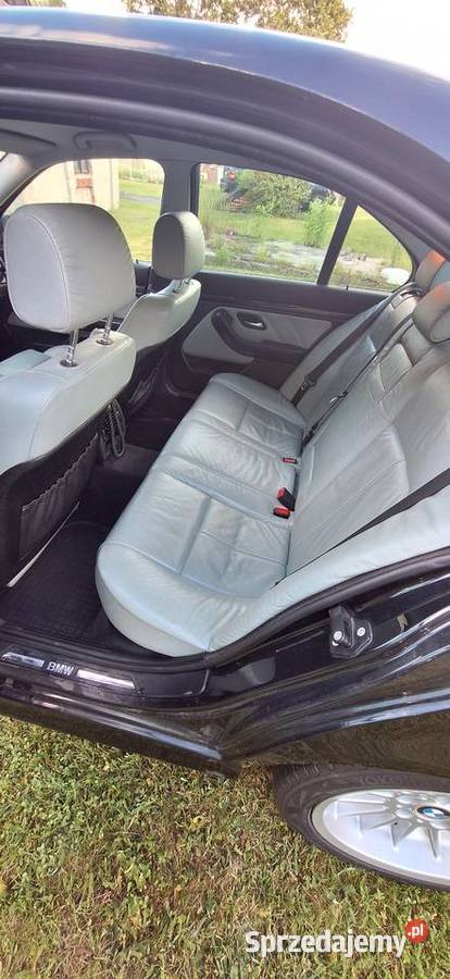BMW E39 523i sedan manual lpg cosmosschwarz Lubartów