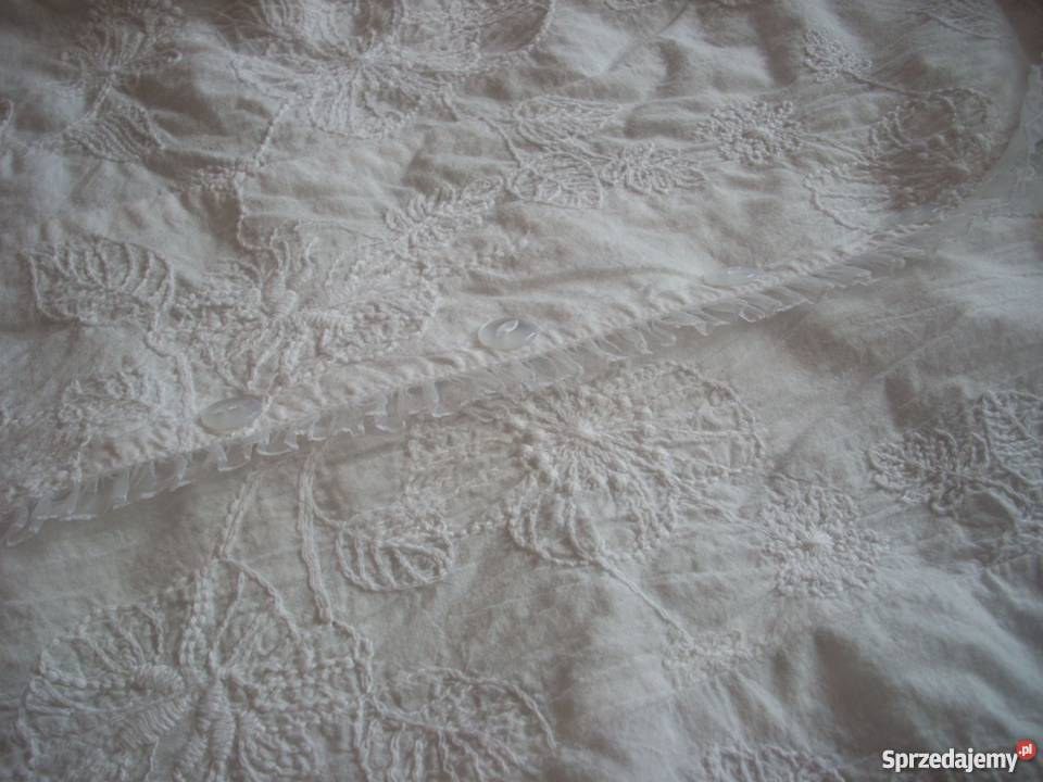 Sara Biała koszula haftowana 36 38 S M Nowy Sącz