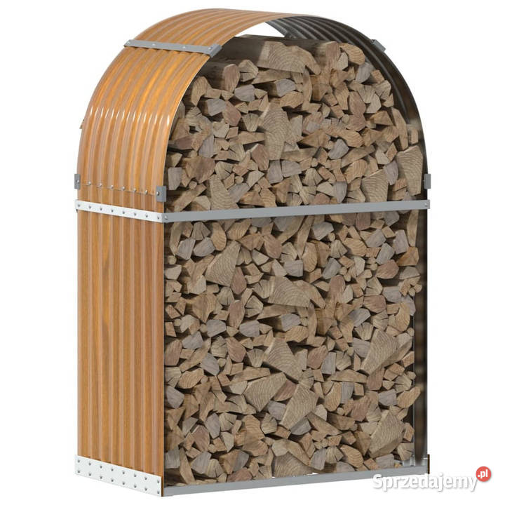Stojak na drewno jasny brąz 80x45x120 stal mazowieckie Warszawa sprzedam