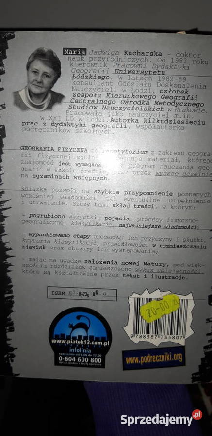 Geografia matura pomocePodręcznik Szkoła Warszawa