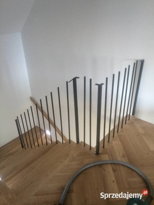 Tralki do balustrad metalowe 80cm Białystok