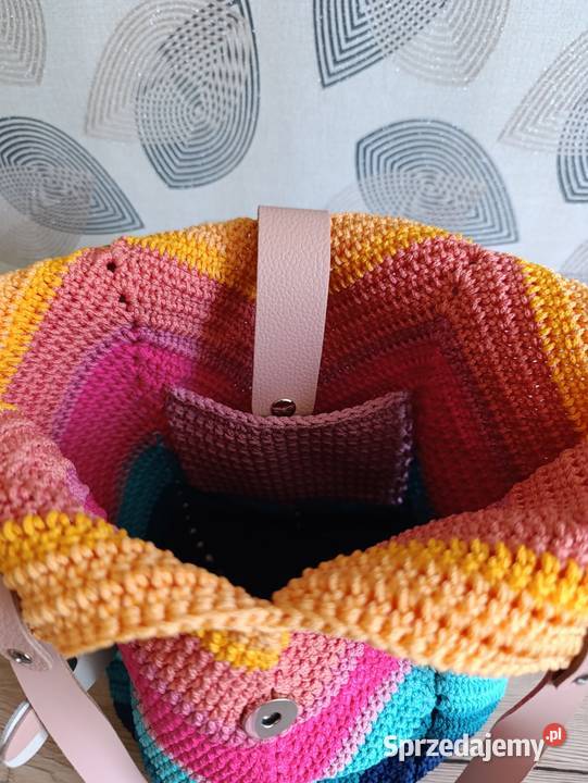 Pastelowa torebka Tulipan