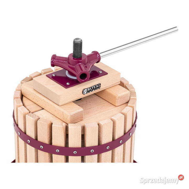 Ręczna wyciskarka do owoców drewniana 18L Częstochowa sprzedam