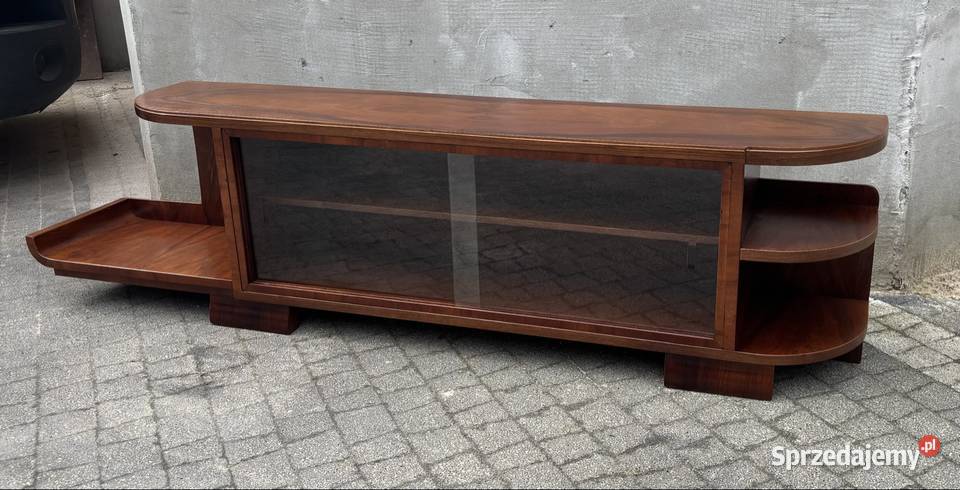KomodaSzafka RTV Orzech 174 Art Deco Antyk