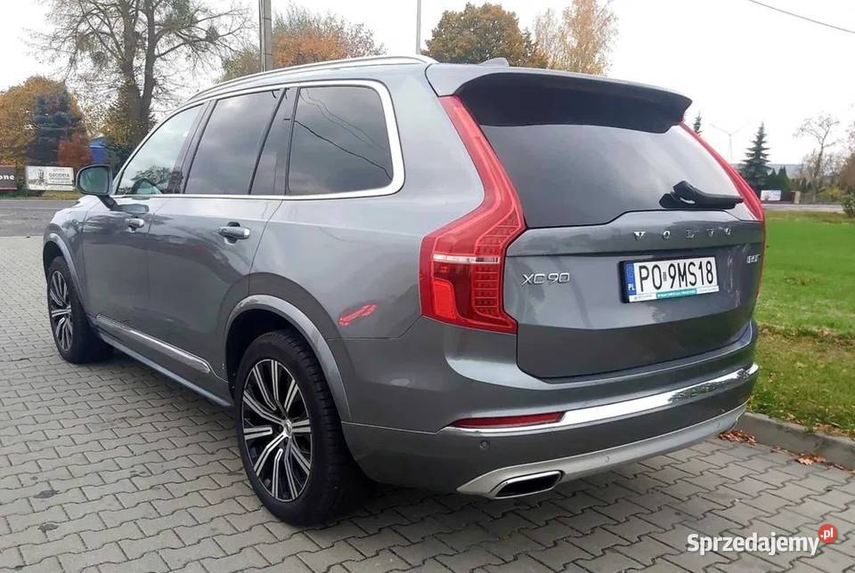Volvo XC90 B5 MildHybrid AWD INSCRIPTION 2019r mazowieckie