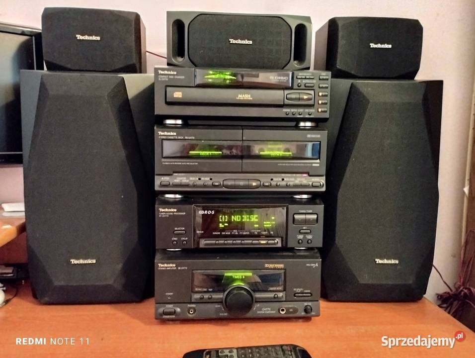 Wieża Technics se ch 770 komplet