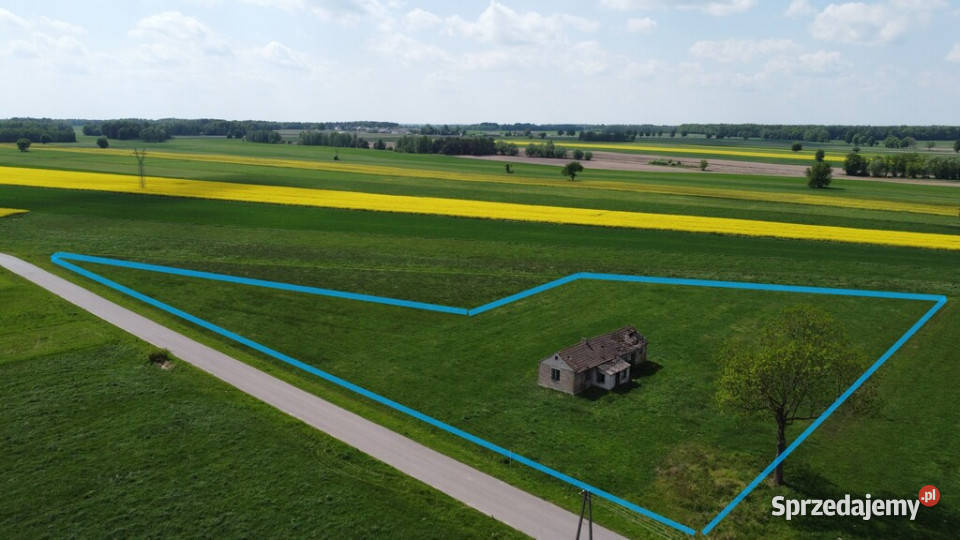 Działka rolnobud w Czarnolesie gm Policzna mazowieckie Czarnolas