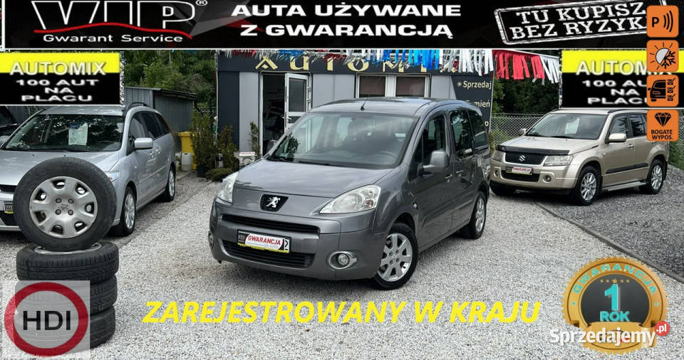 Peugeot Partner SPRZEDANY 16 Diesel Osobowy lakier metallic dolnośląskie Świdnica