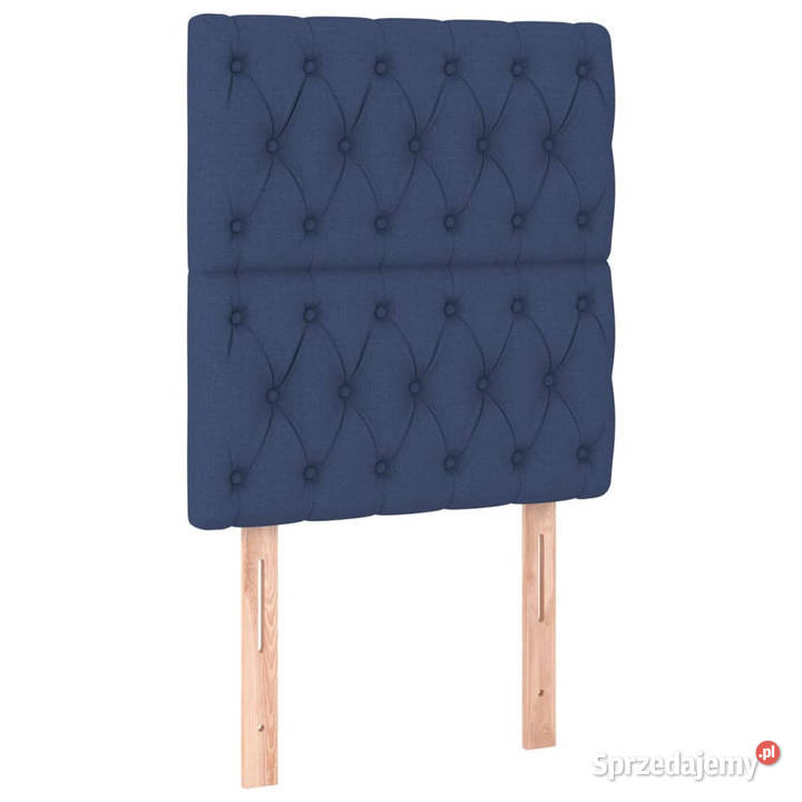 Zagłówek do łóżka z LED niebieski 80x7x118128 Warszawa