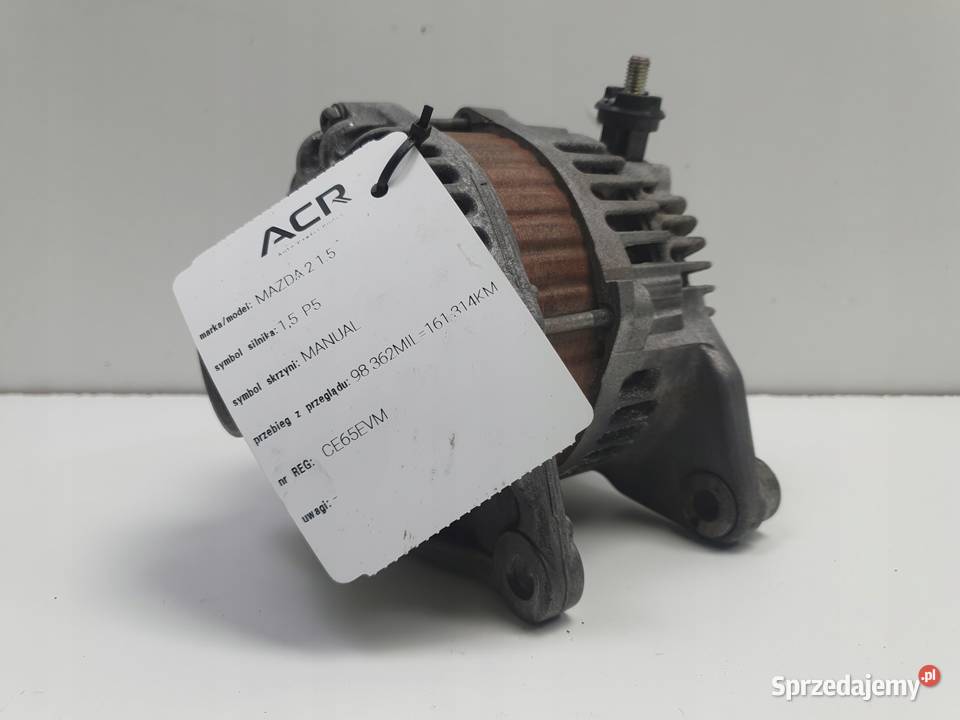 ALTERNATOR Mazda 2 III 15 SkyActiveG A5TJ0591ZT Chełm