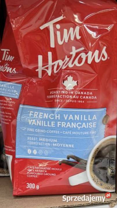 TIM HORTONS  kawa  waniliowa mielona