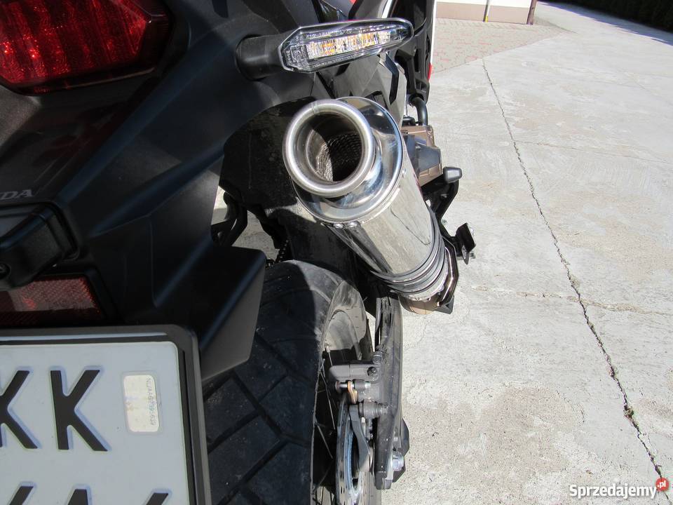 HUZAR EXHAUST wydech tłumik OWAL Honda CRF 1000 Błażowa