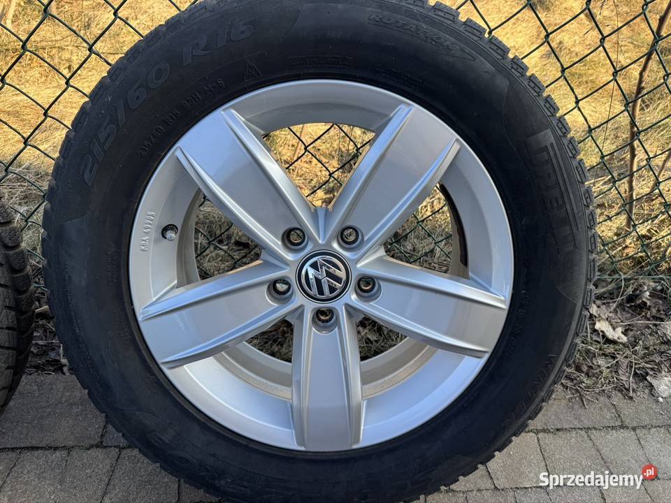 Felgi VW 16 5x112 et 45 65j z czujnikami Konin sprzedam