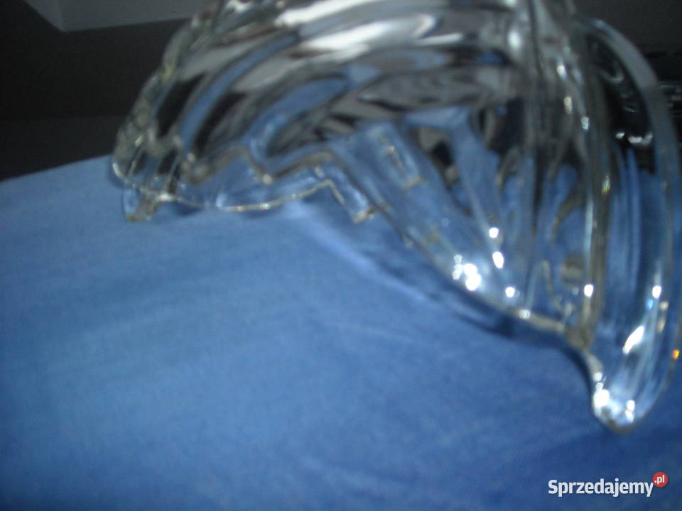 Gondola szkło z PRL lubuskie Zielona Góra