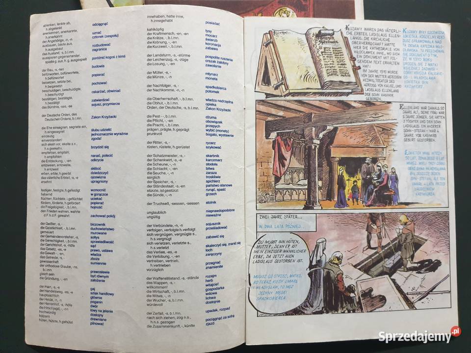 Początki Państwa Polskiego 3 dwujęzyczne komiksy Gdynia