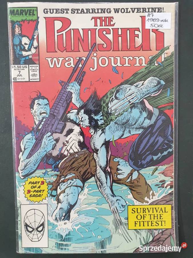 The Punisher War Journal 2 komiksy Marvel USA pomorskie Gdynia