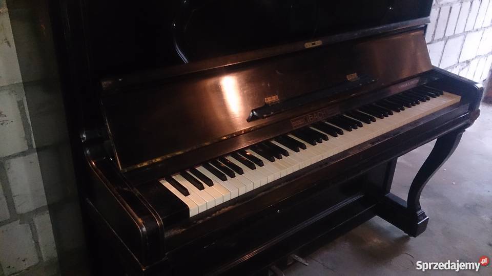 Pianino rud ibach sohn Lublin
