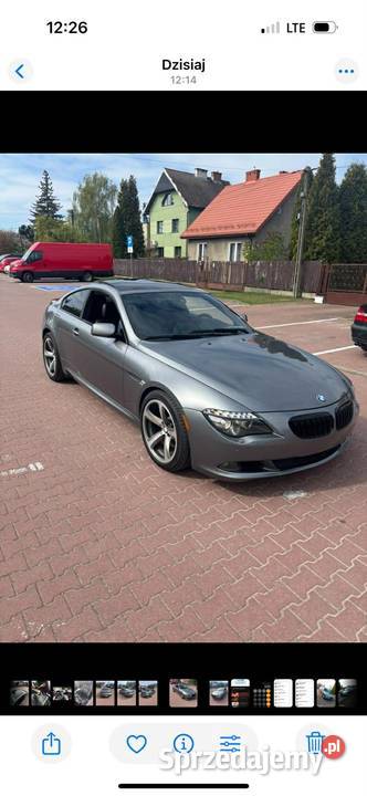 BMW 650i manualna skrzynia biegów panorama Mińsk Mazowiecki