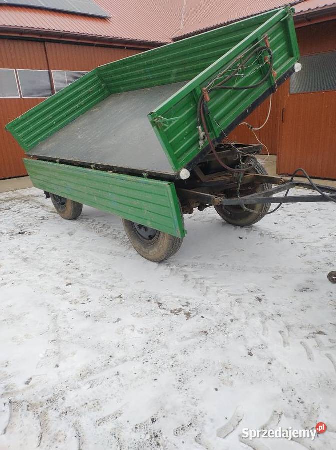 SPRZEDAM PRZYCZEPĘ ROLNICZOCIEZAROWA WYWROTKA nieuszkodzony Mielec
