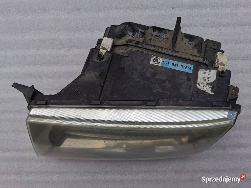 Lampa Lewy Przód Przednia Lewa Xenon Skoda Oświetlenie Wyszków
