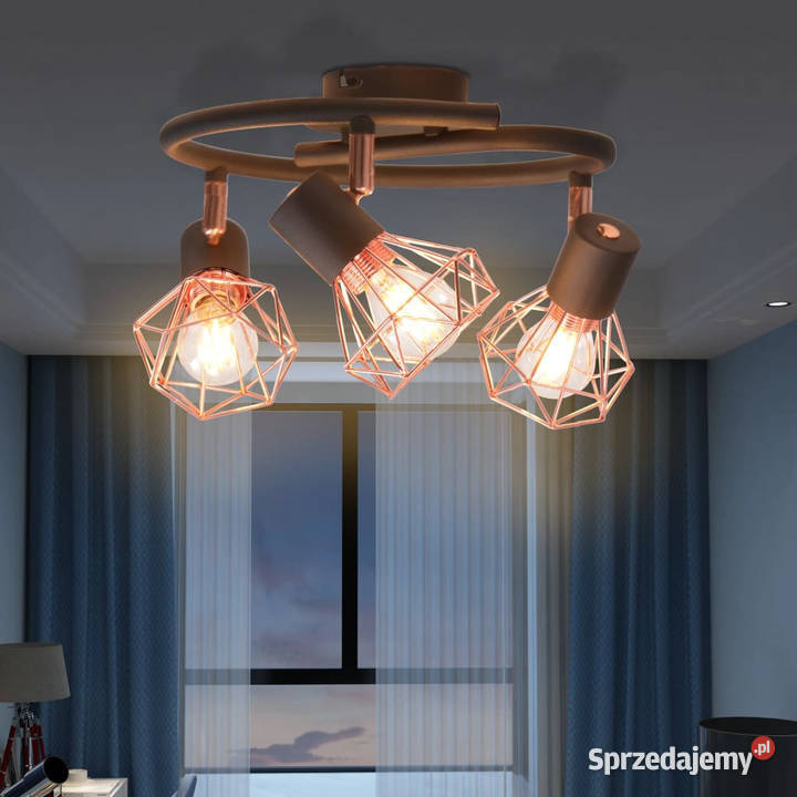 Lampa sufitowa z 3 żarówkami z diodami LED 12 W Pozostałe mazowieckie Warszawa