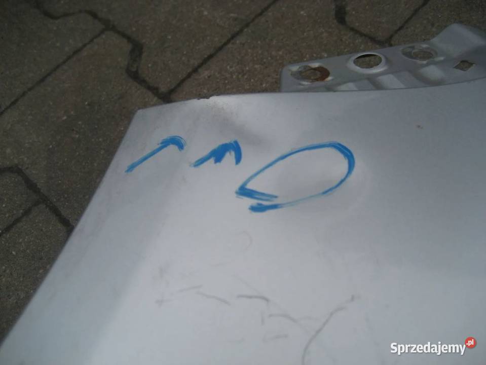 vw polo 0508r błotnik przód lewy uszkodzony osobowe Rakoniewice