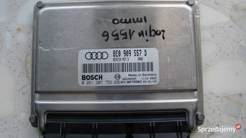 Sterownik silnika AUDI A4 B6 18 T Konin