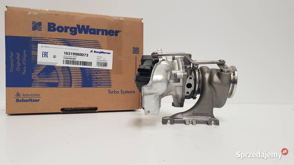 Turbosprężarka BorgWarner KKK 16319980073 osobowe Siedlce