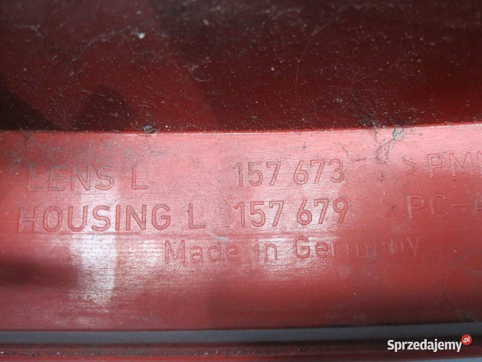 AUDI A4 B6 II 03r lampa lewa tył 157673 osobowe Kielce