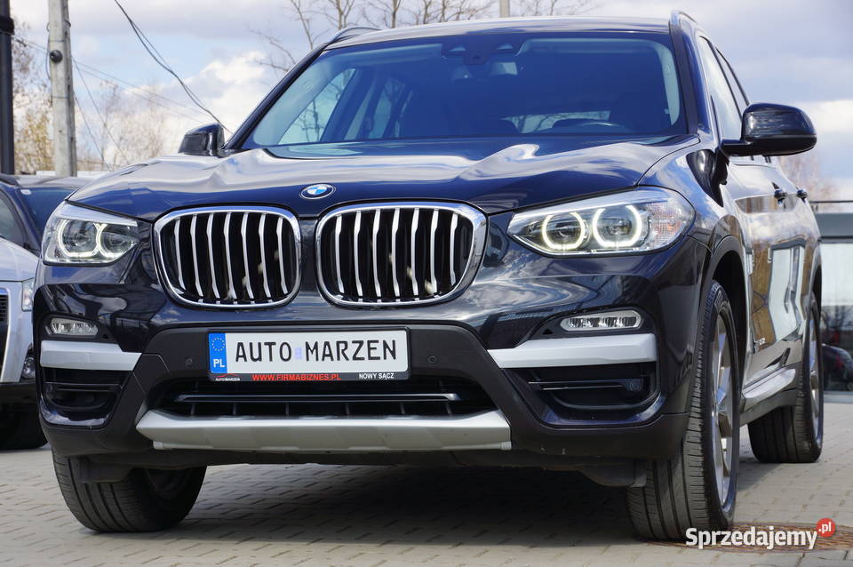 BMW X3 20 Diesel 190 4x4 Navi LED Półskóra Hak elektryczne lusterka X3 Nowy Sącz