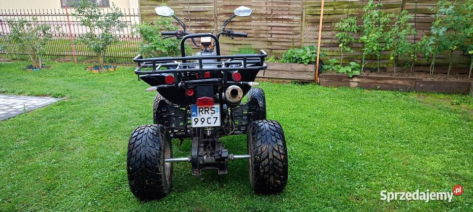 Quad 250 zarejestrowany nieuszkodzony
