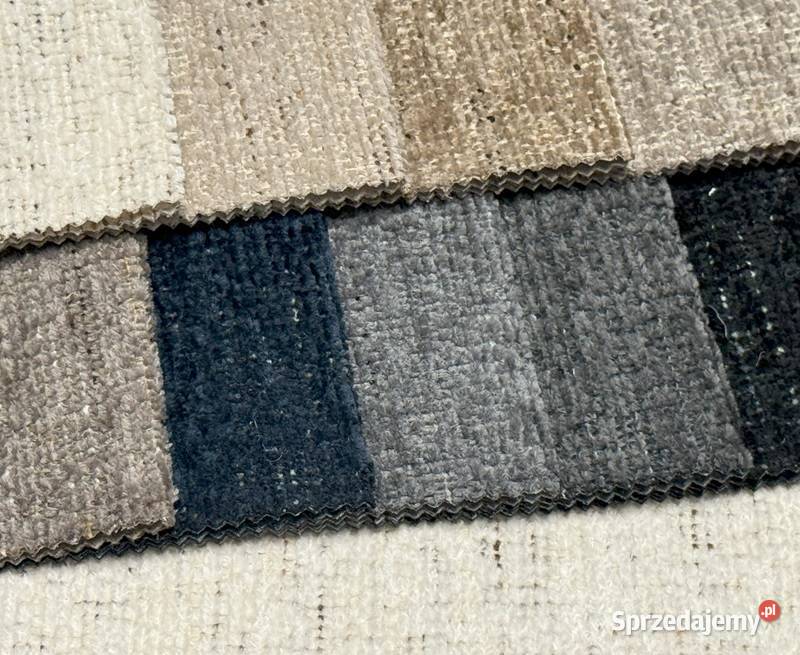 Tkanina PHAT miękki szenil z elegancką strukturą Sofy i kanapy Gliwice sprzedam