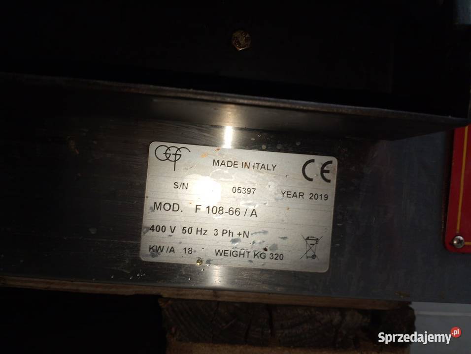 Piec do pizzy GGF 2kom F10866 781702 z podstawą dolnośląskie