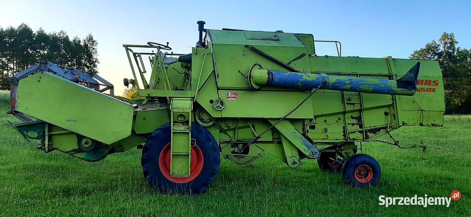 Kombajn Claas Consul Rolnictwo Bargłów Kościelny
