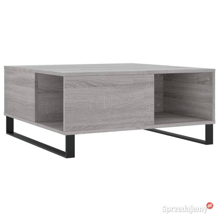 Stolik kawowy szary dąb sonoma 80x80x365 mazowieckie Warszawa