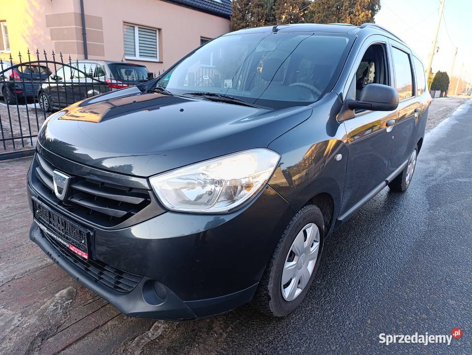 Dacia Lodgy 16 benzyna 2013r udok przebieg Lgota-Mokrzesz