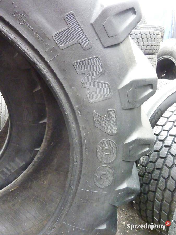 2x Opona używana rolnicza 58070R42 TRELLEBORG sprzedam