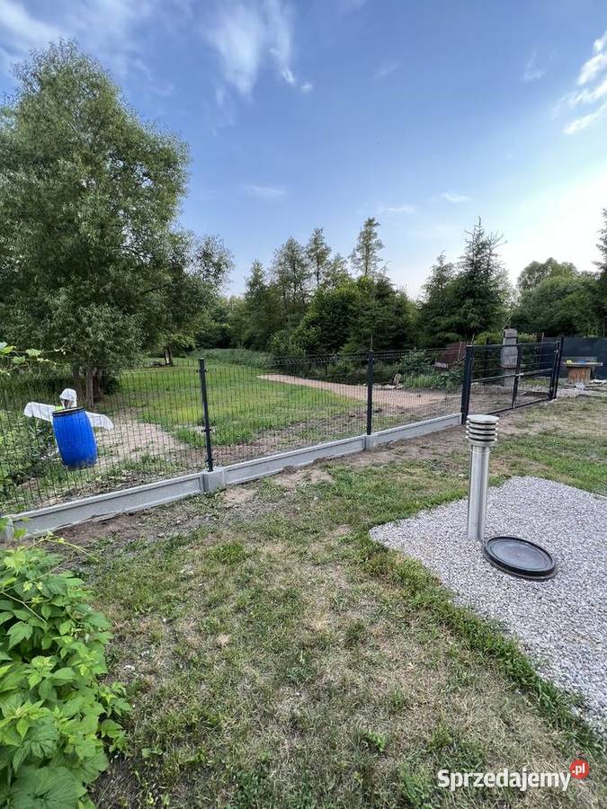 Ogrodzenie panelowe Końskie podmurówki betonowe świętokrzyskie