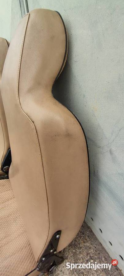 ŁADNE SIEDZENIA FOTELE BEŻ SKODA 130 136 RAPID
