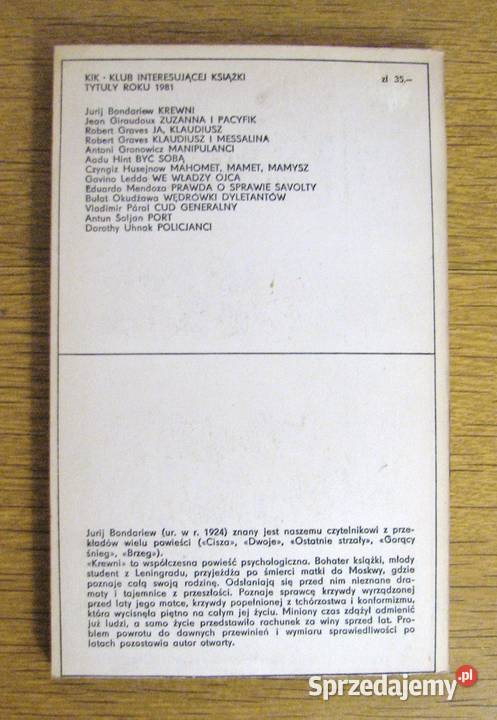 Jurij Bondariew Krewni miękka