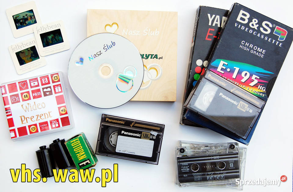 Przegrywanie kaset wideo i audio skanowanie Warszawa informatyka