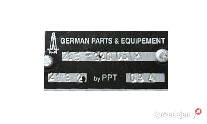 GERMAN PARTSEQUIPEMENT 2153200S Blok zasilania Poznań