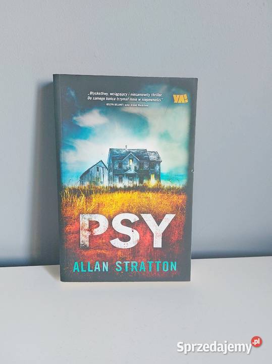thriller Allana Strattona "Psy", książka, kryminał