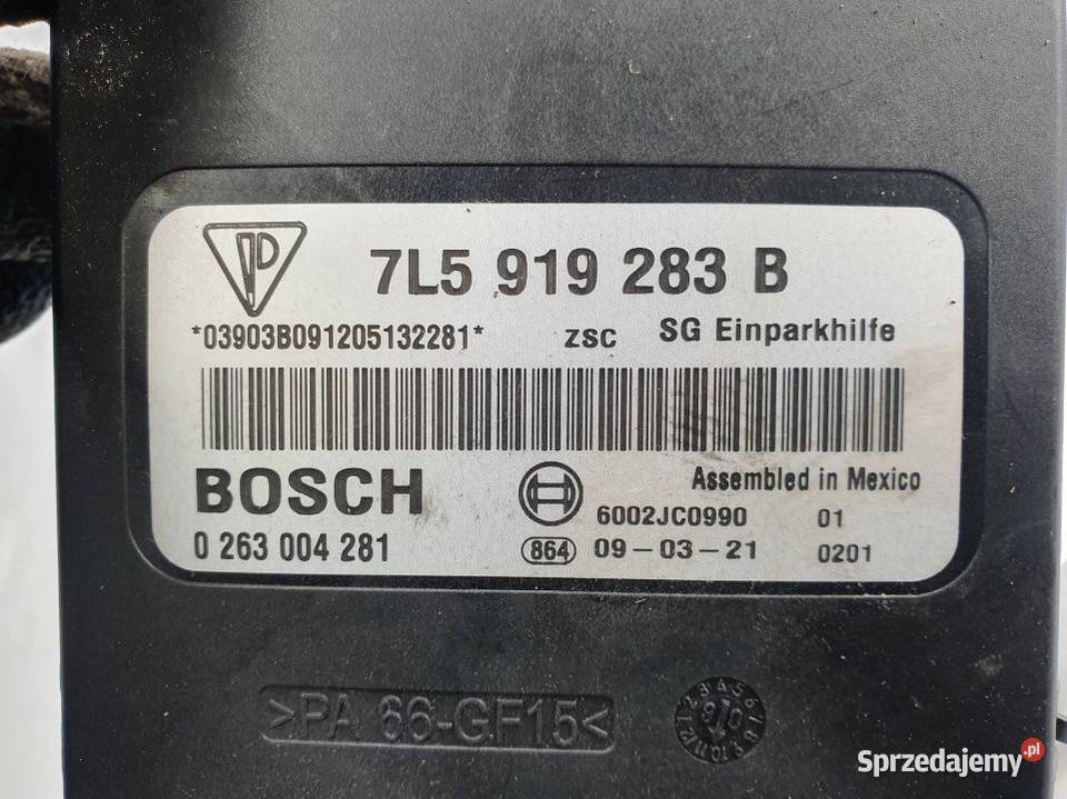 MODUŁ PORSCHE CAYENNE I LIFT PDC 7L5919283B osobowe kujawsko-pomorskie Lipno