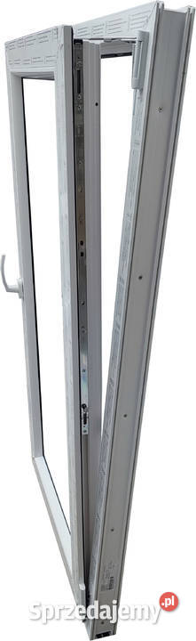 OKNA KacprzaK OKNO PCV 60X130 NOWE ZEW ANTRACYT Siedlce
