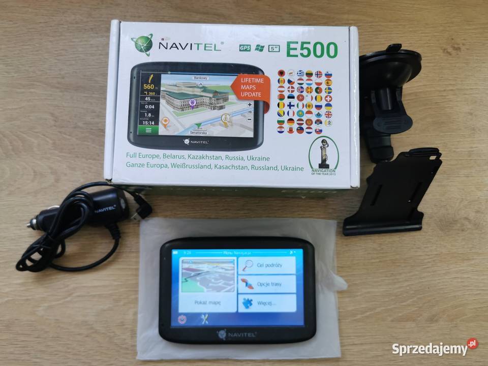 Nawigacja samochodowa Navitel E500 iGO Primo